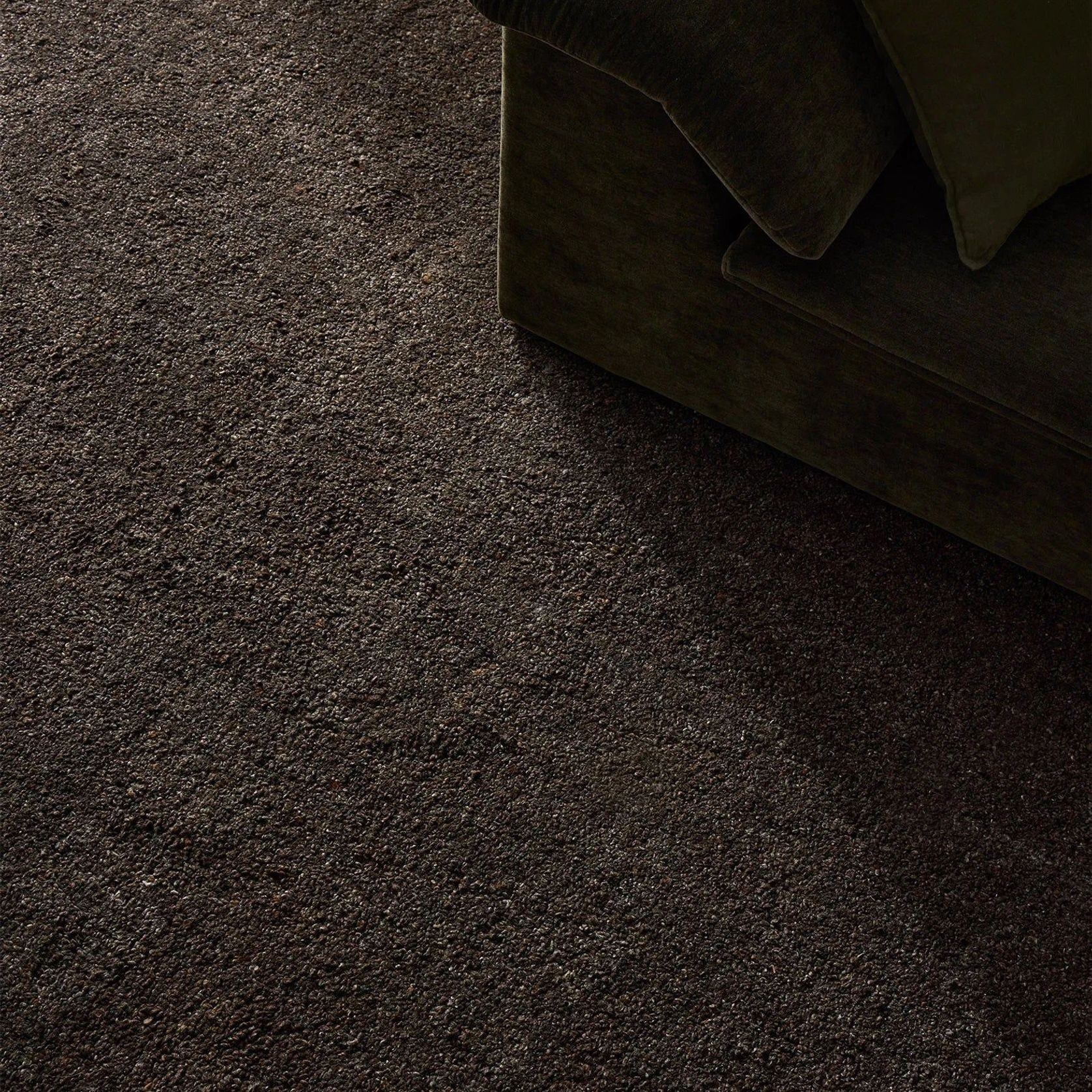 Weave Home Marceau Floor Rug - Chocolate | Wool Blend gallery detail image