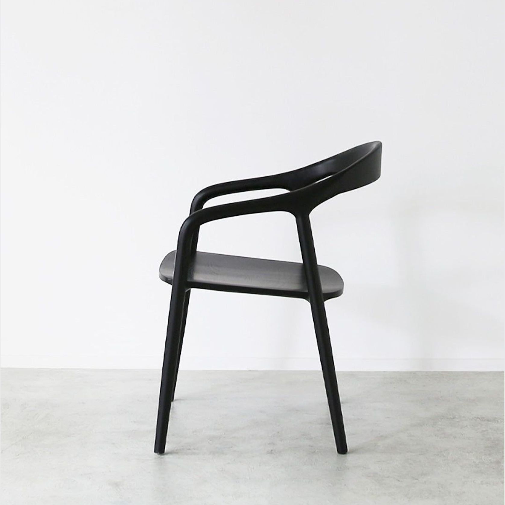 'Lake' Dining Chair / Black gallery detail image
