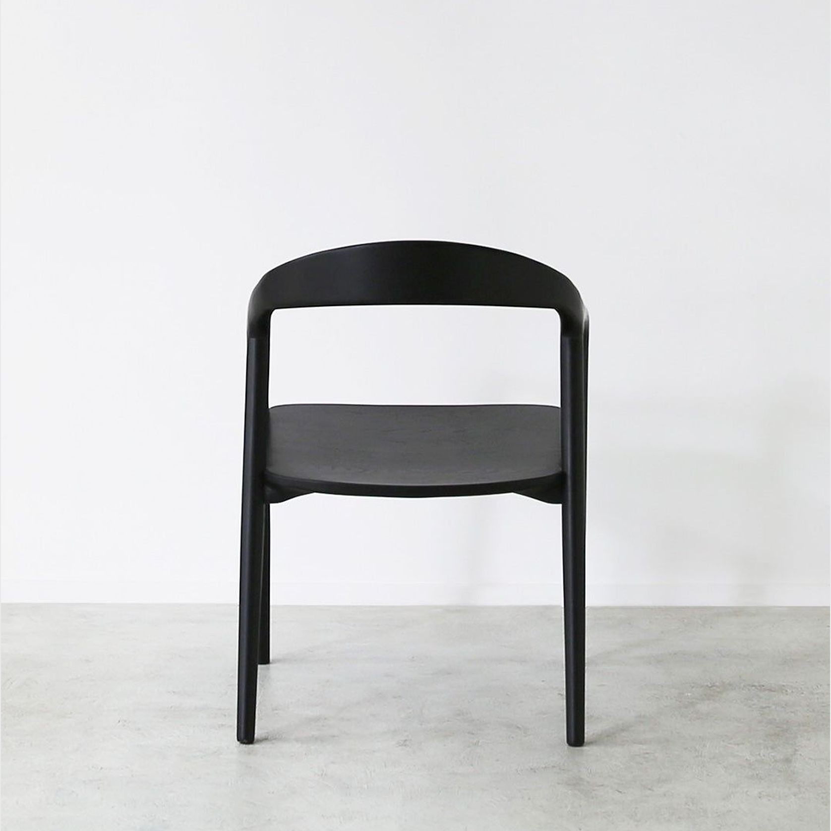 'Lake' Dining Chair / Black gallery detail image