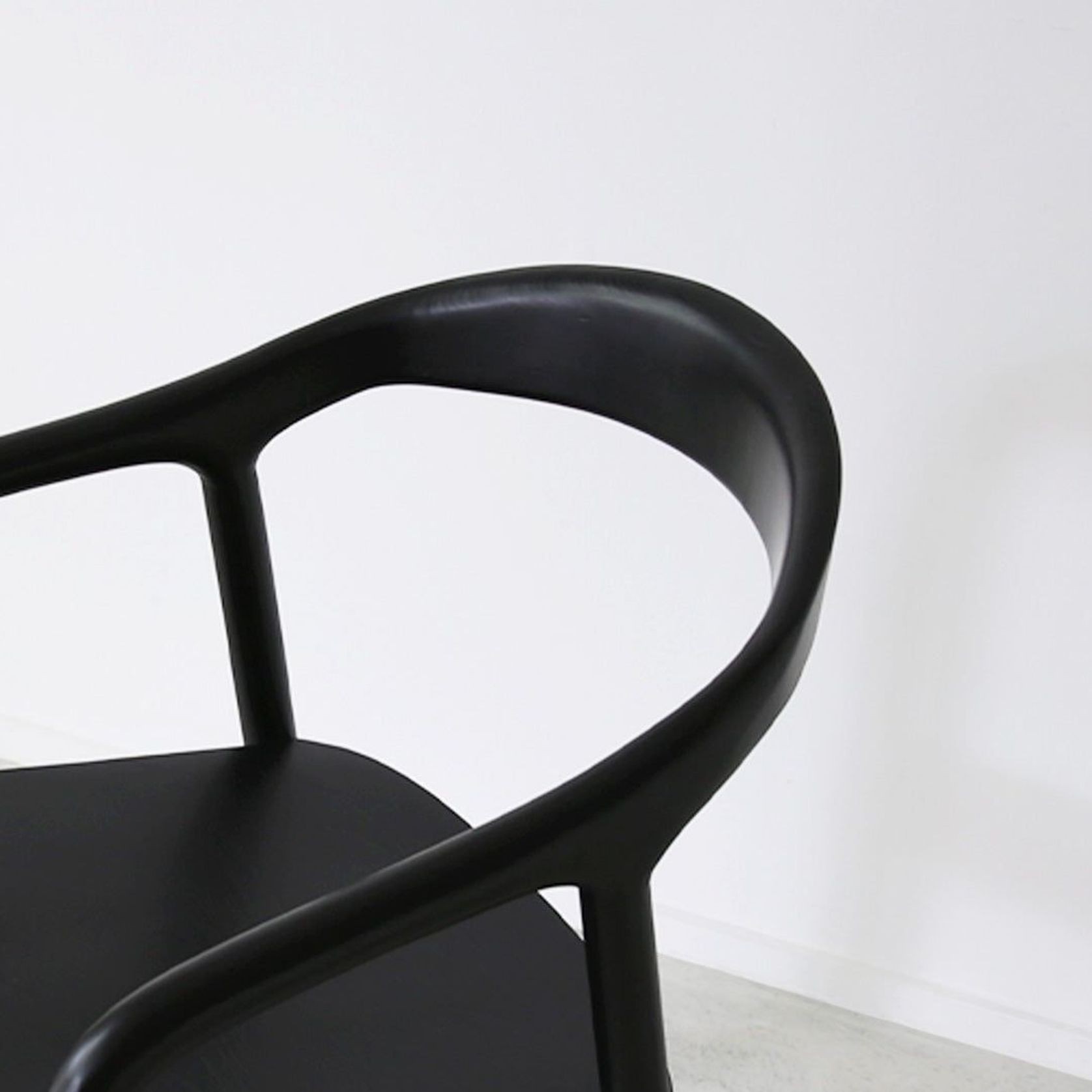 'Lake' Dining Chair / Black gallery detail image