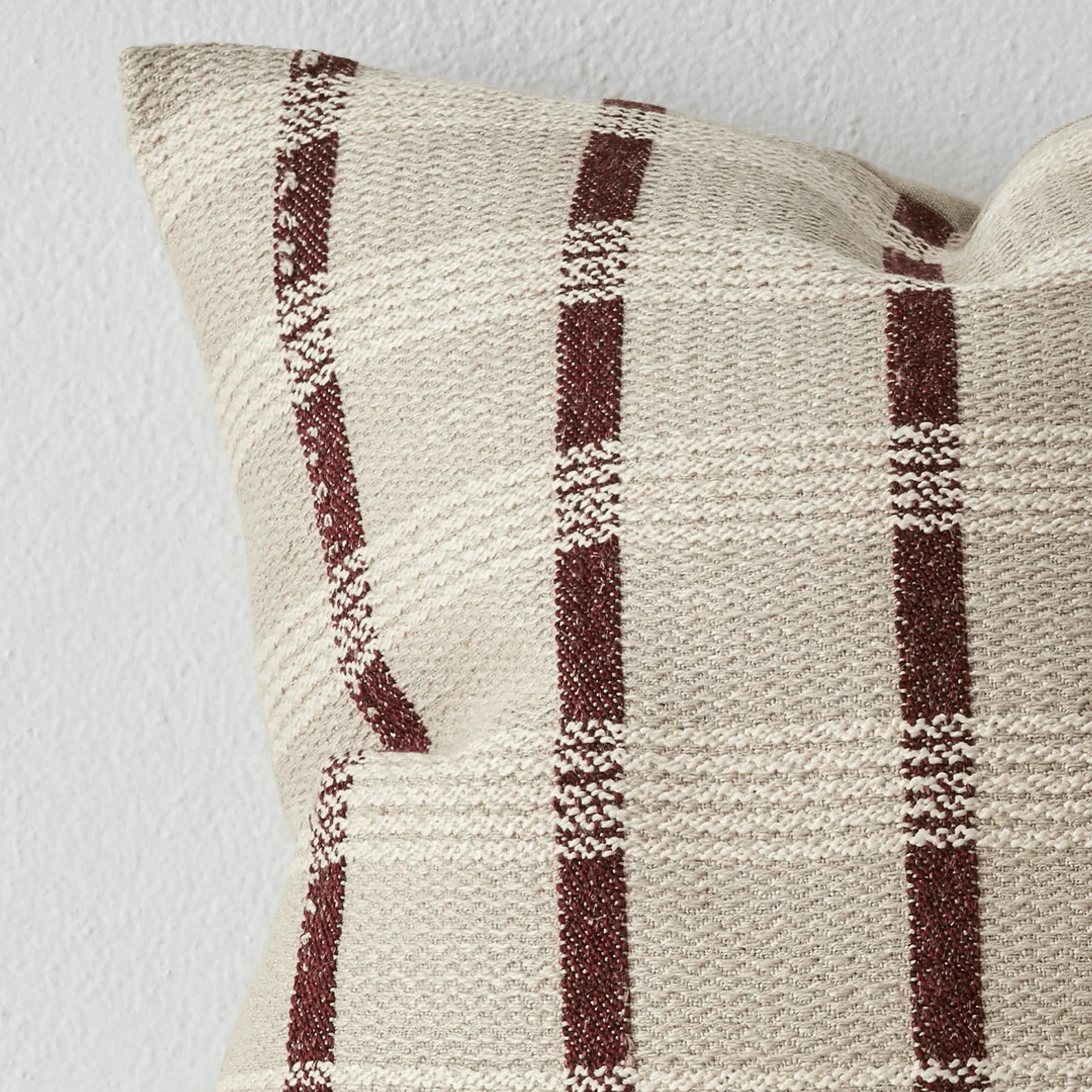 Weave Home Marmaris Cushion -  Rosewood | 50 x 50cm gallery detail image