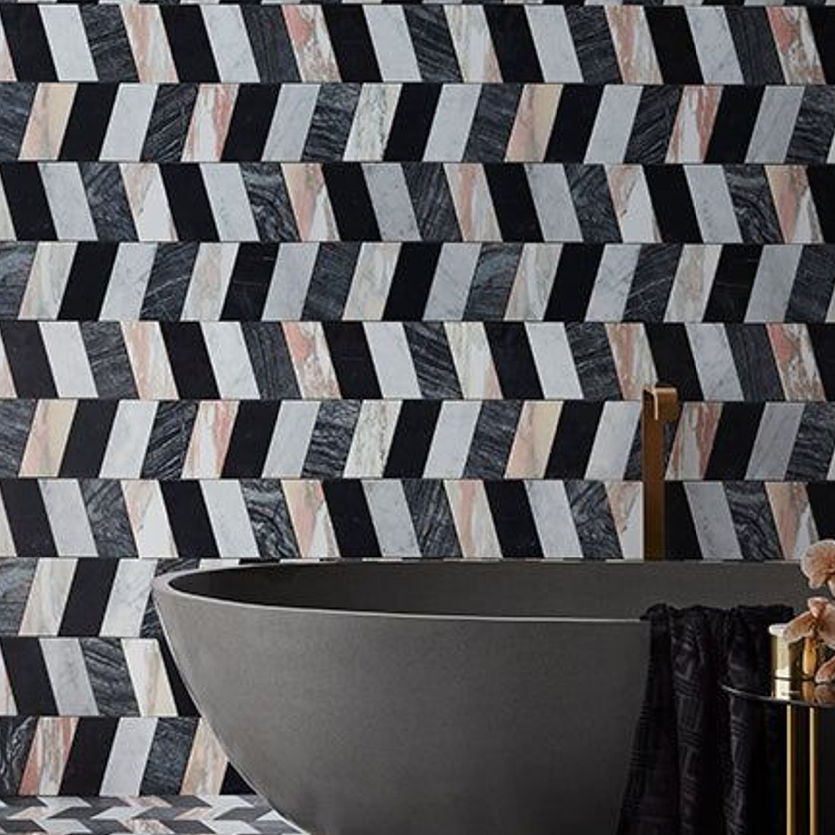 Greg Natale Presto Marble Mosaic gallery detail image