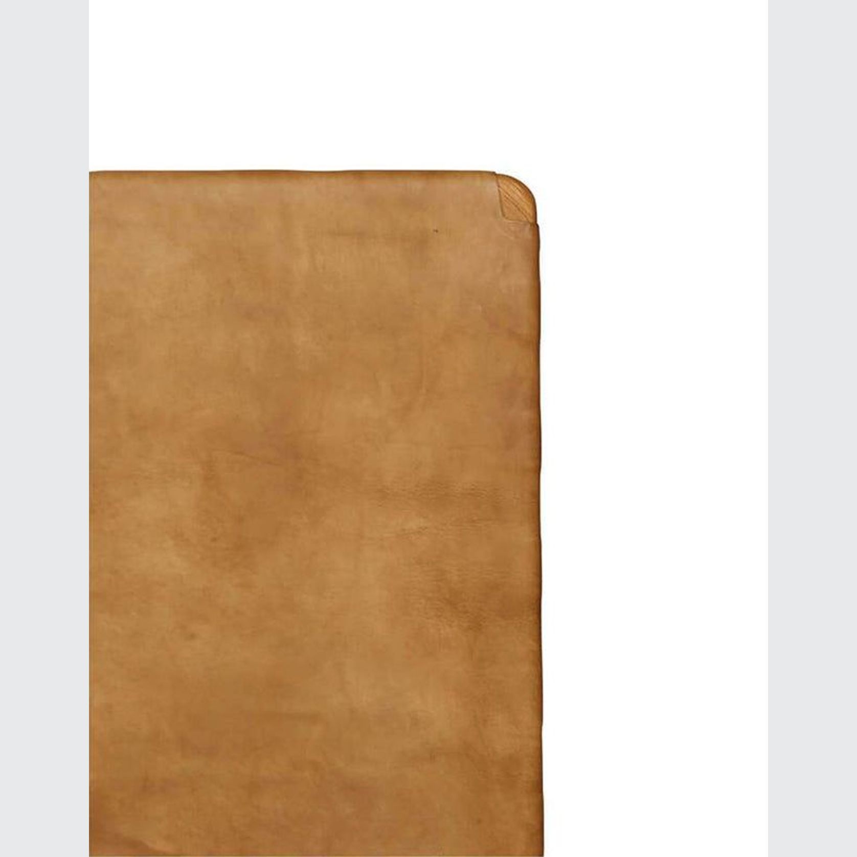 Maya Head Board Flat Leather (Tan) gallery detail image