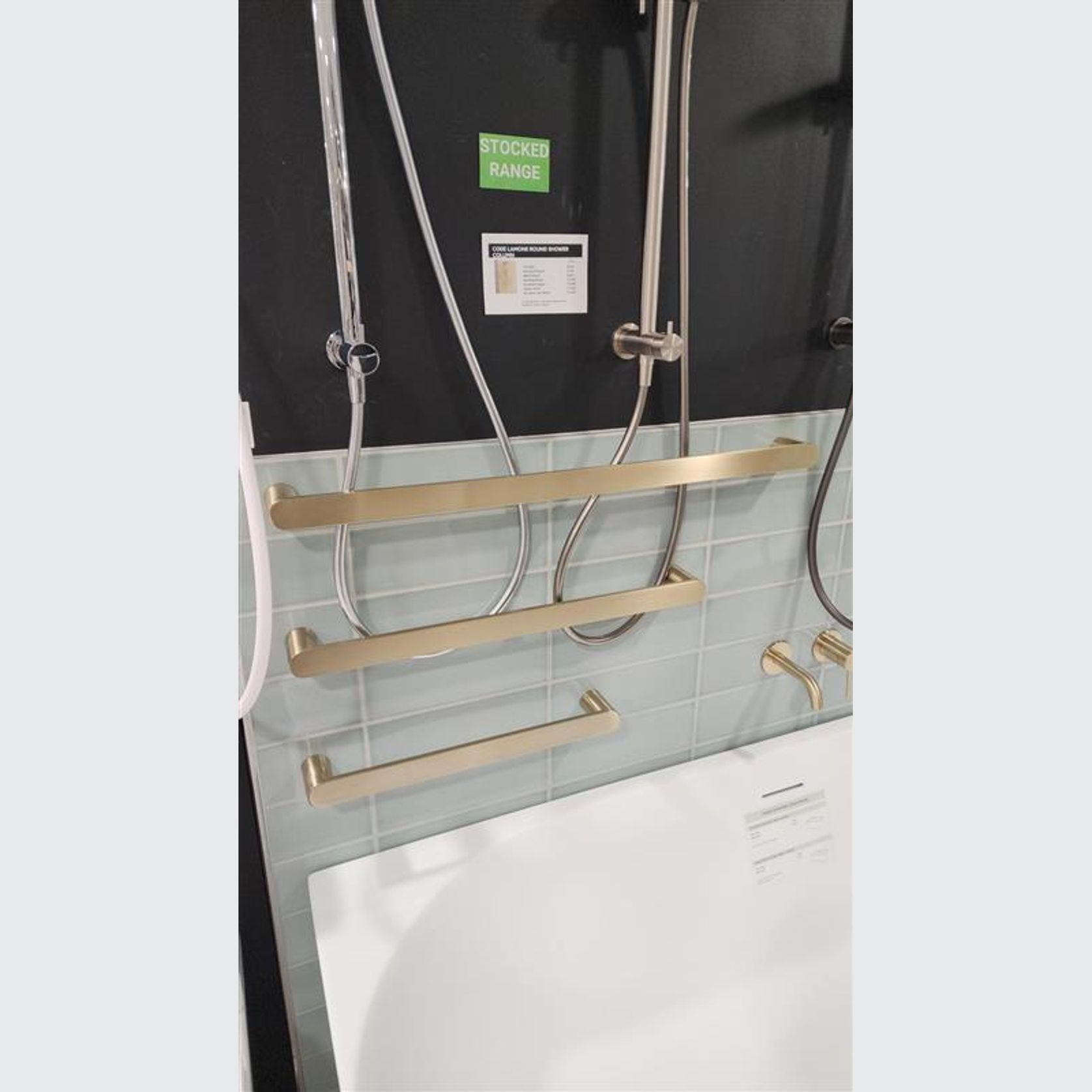 CODE Flow 490 Heated Towel Rail Range gallery detail image
