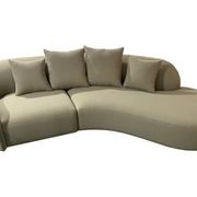 Curvar Boucle Fabric Sofa gallery detail image
