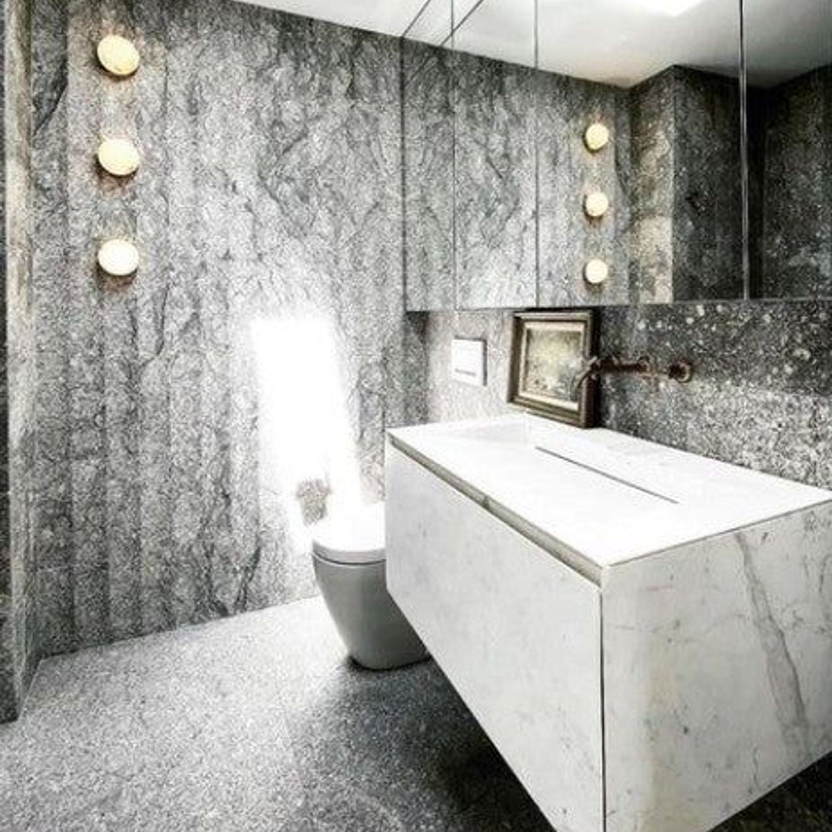 Visual Comfort Kelly Wearstler Melange 5 Solitaire Flush Mount gallery detail image