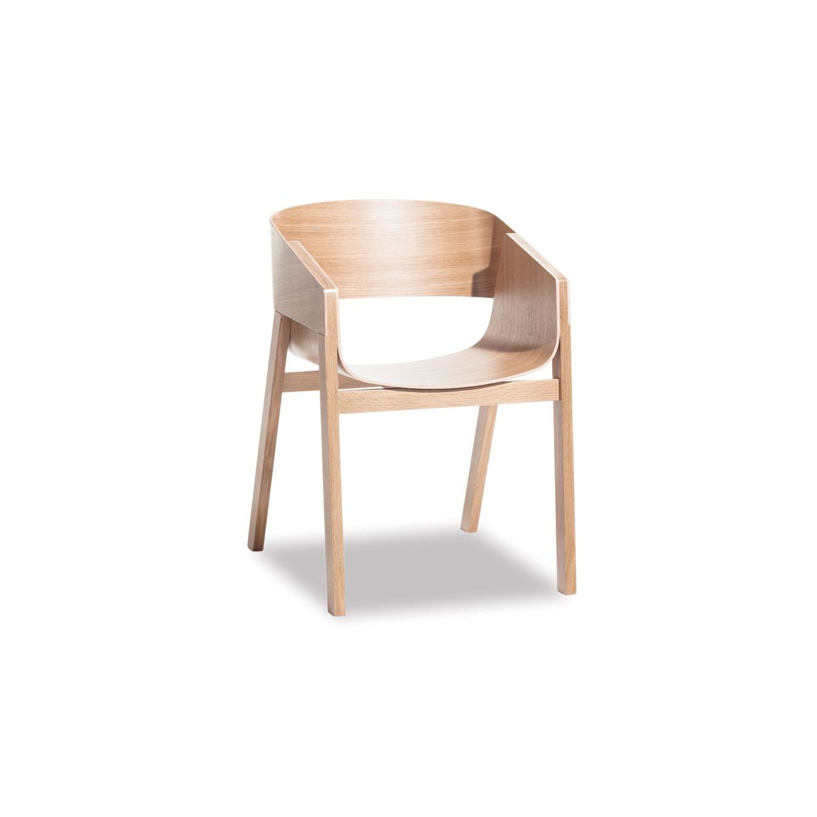 Merano Armchair - Natural Oak - by TON gallery detail image