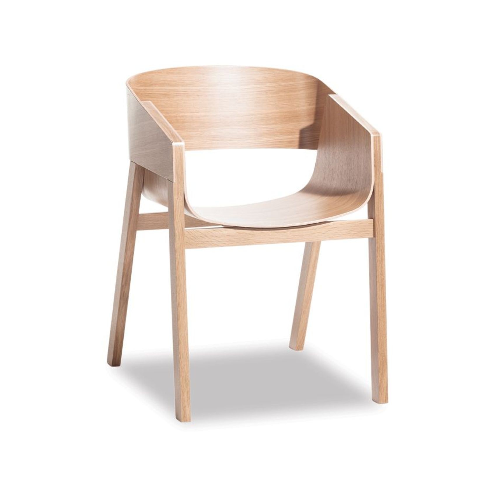 Merano Armchair - Natural Oak - by TON gallery detail image