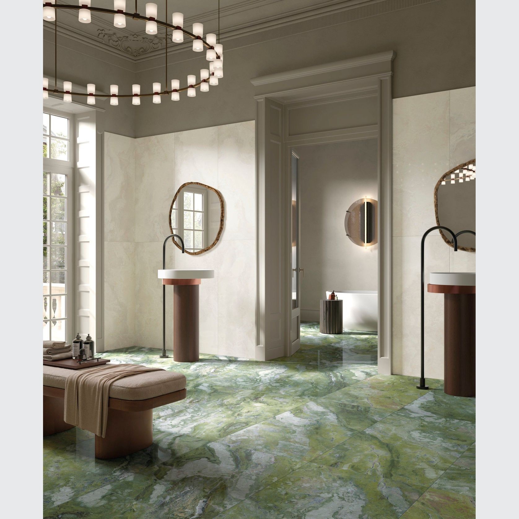 Milan Irish Green Polished 60x60 gallery detail image