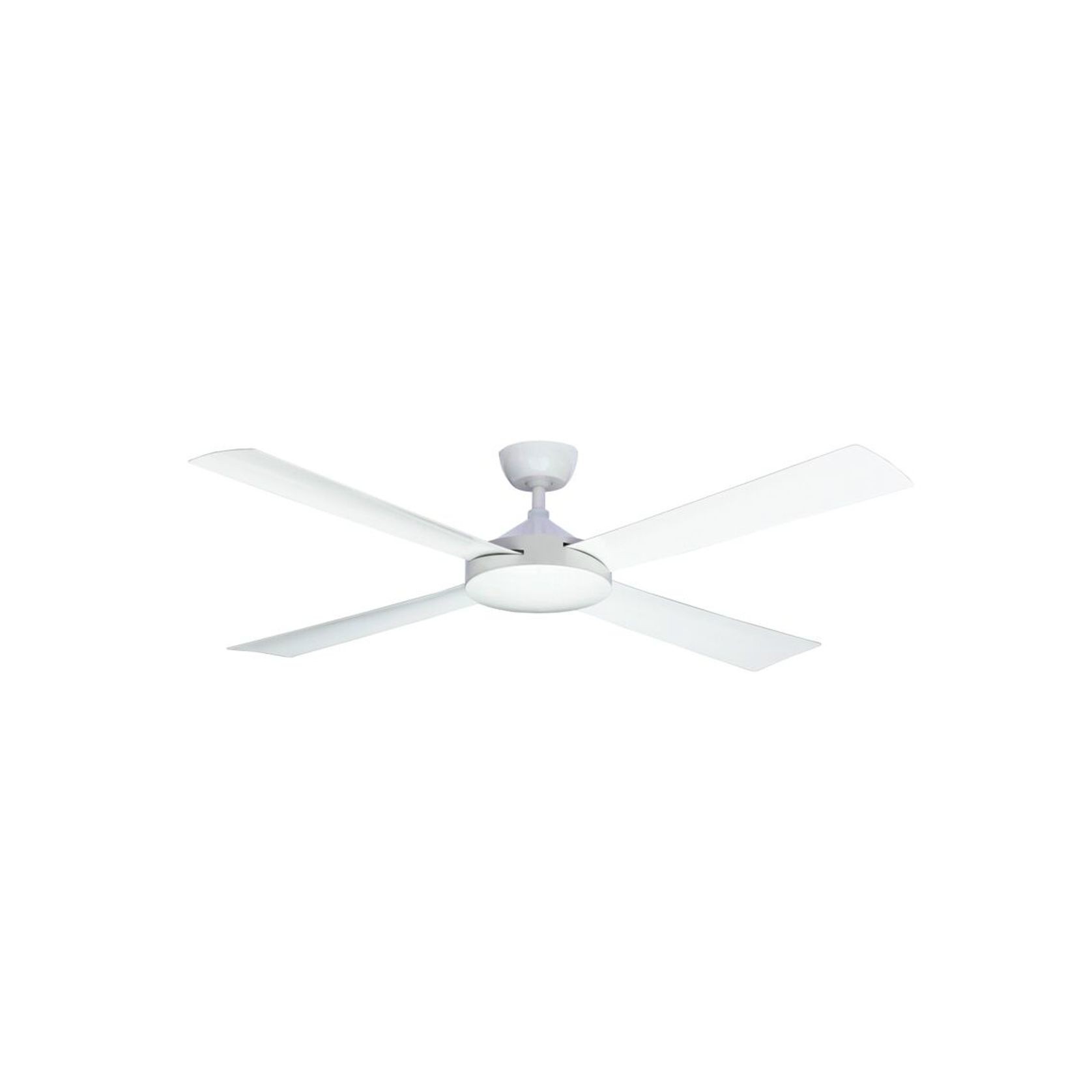 Contemporary Milano Matt White (4 Blade) AC Motor Fan gallery detail image