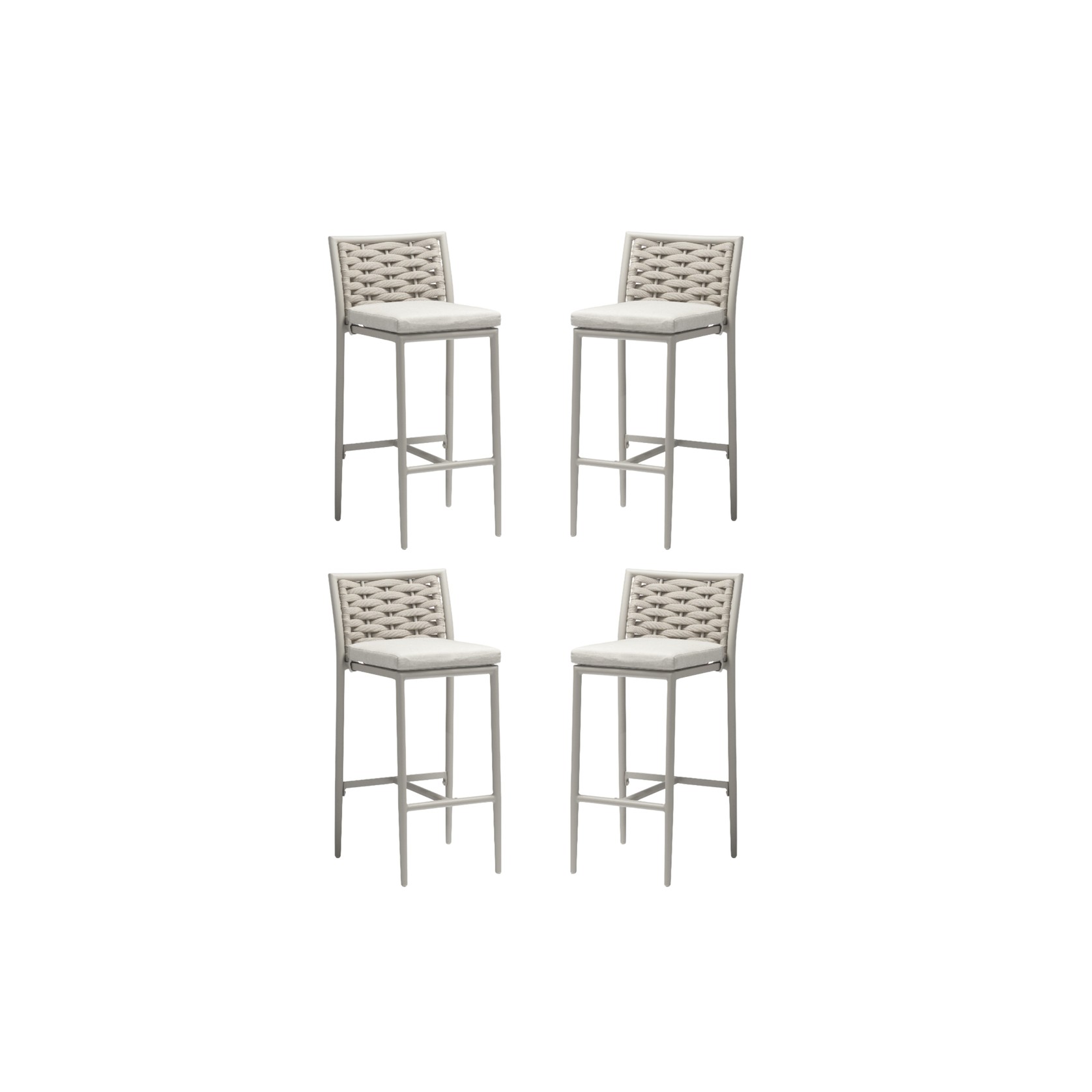 Set of 4 - Miller Outdoor Barstools gallery detail image
