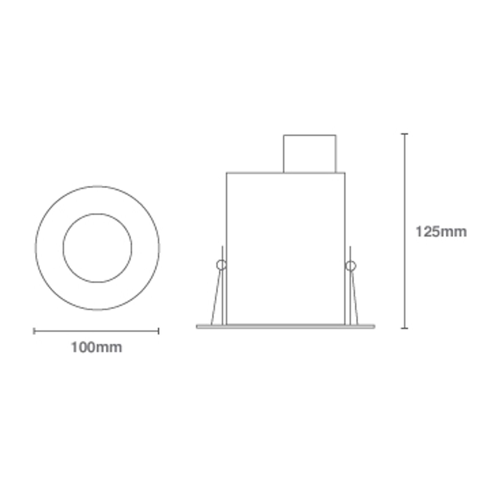 Mini Mondo Round CF Downlight gallery detail image