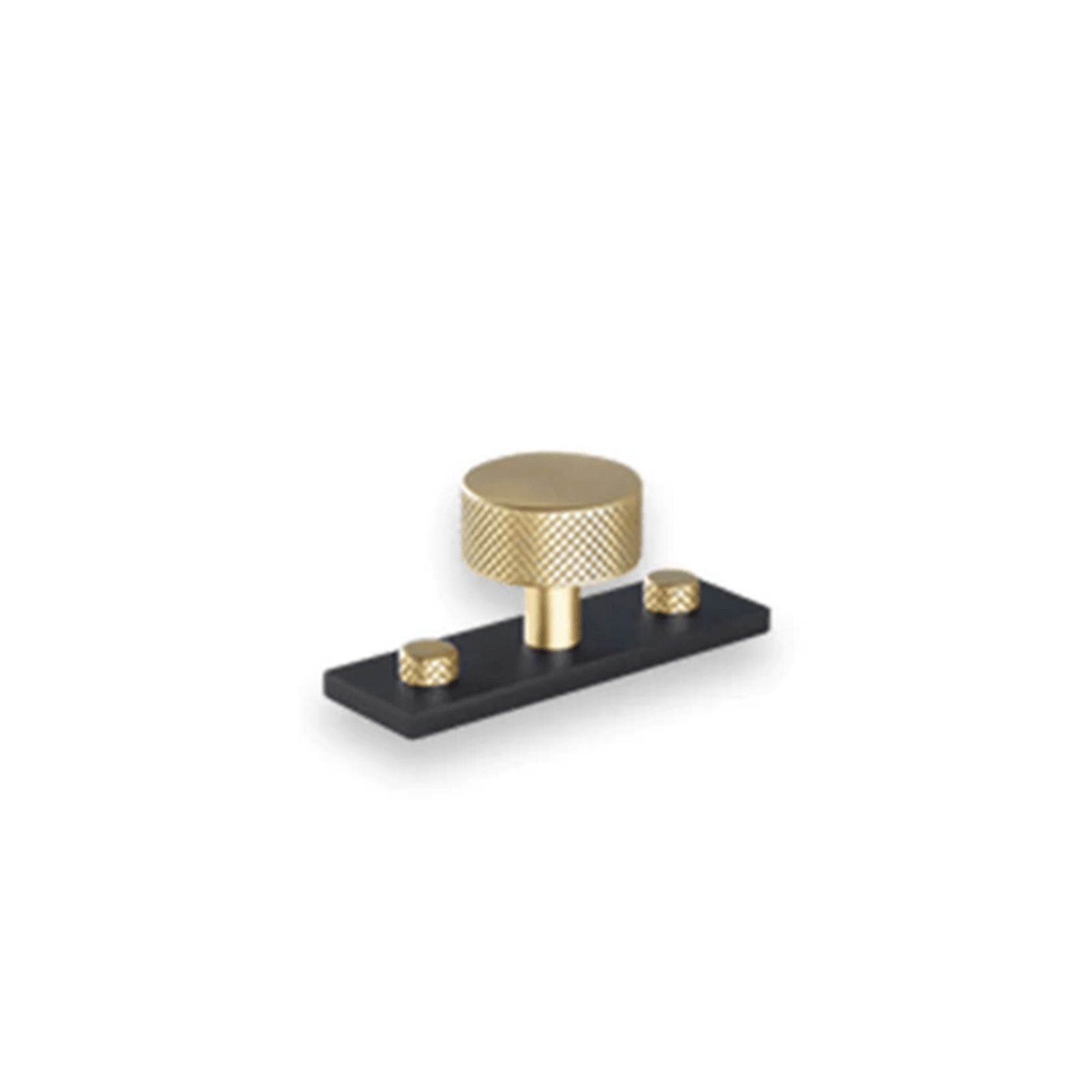 Armac Martin - Mix1 Diamond Knurled Knob w Back Plate gallery detail image