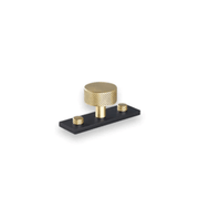 Armac Martin - Mix1 Diamond Knurled Knob w Back Plate gallery detail image