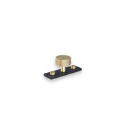 Armac Martin - Mix1 Diamond Knurled Knob w Back Plate gallery detail image