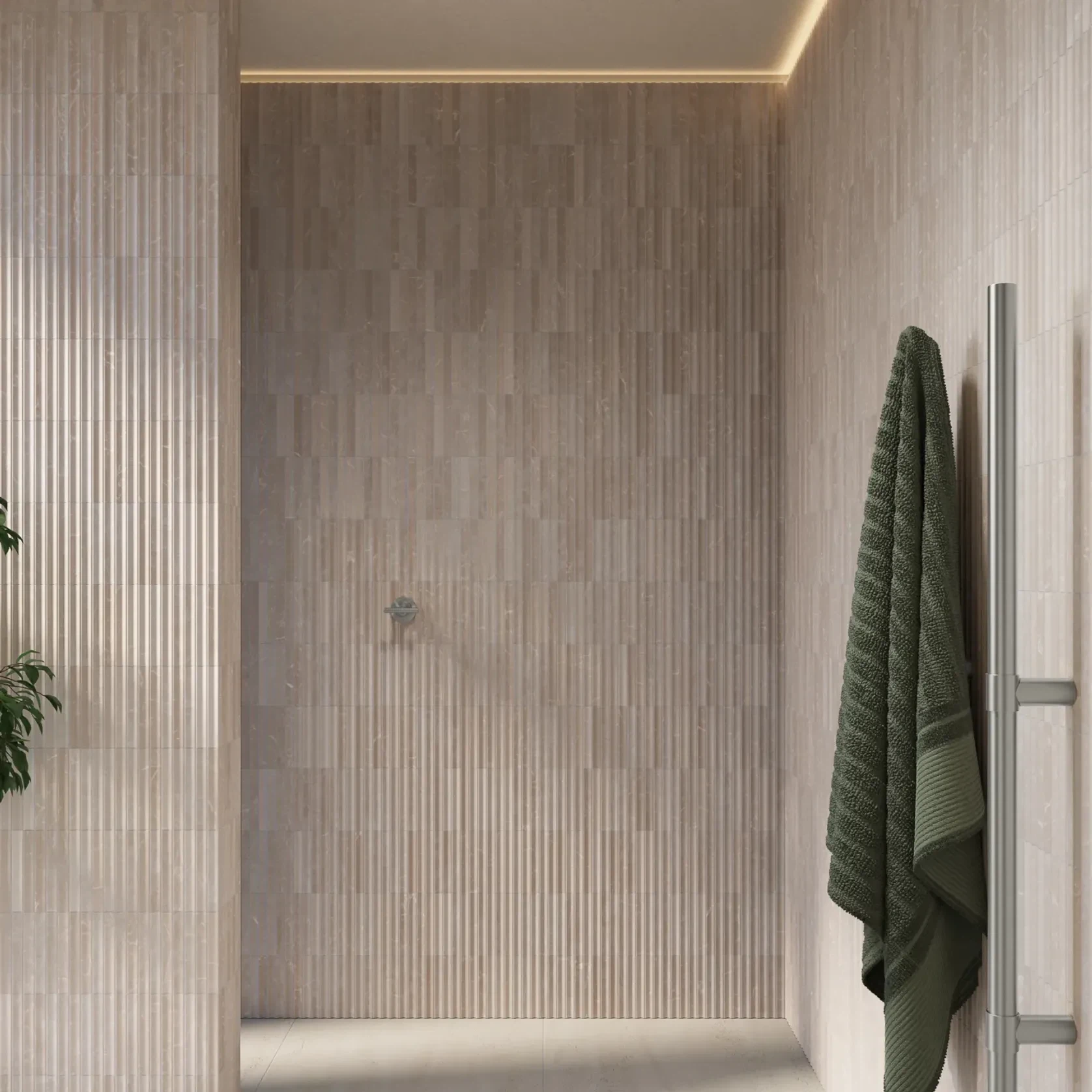 Modi Adjustable Heated Towel Rail 900mm gallery detail image