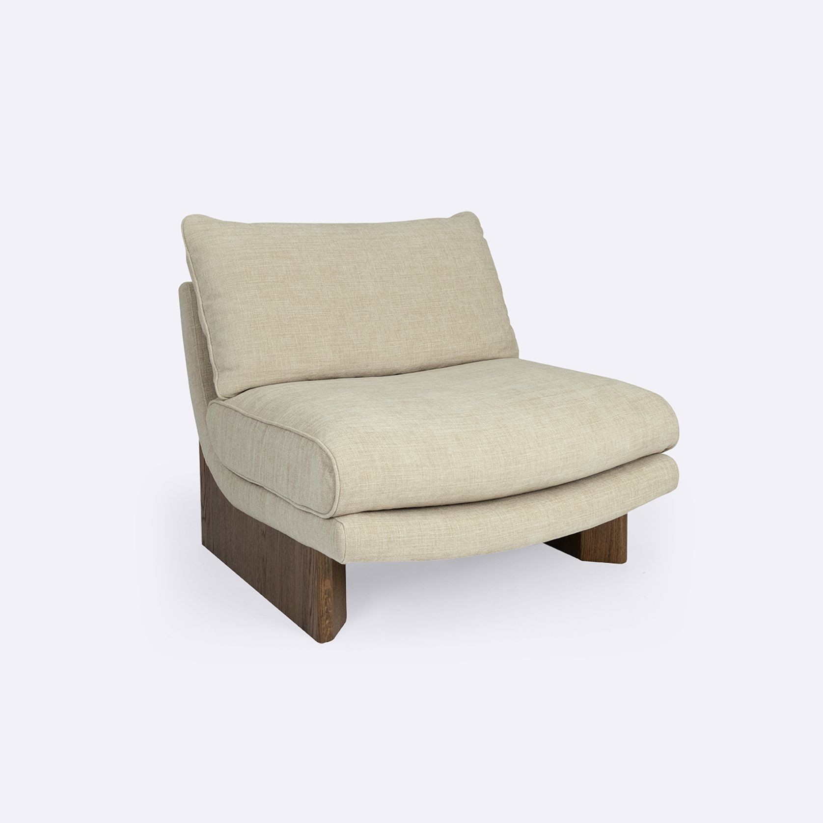 Monroe Lounge Chair | Fawn gallery detail image