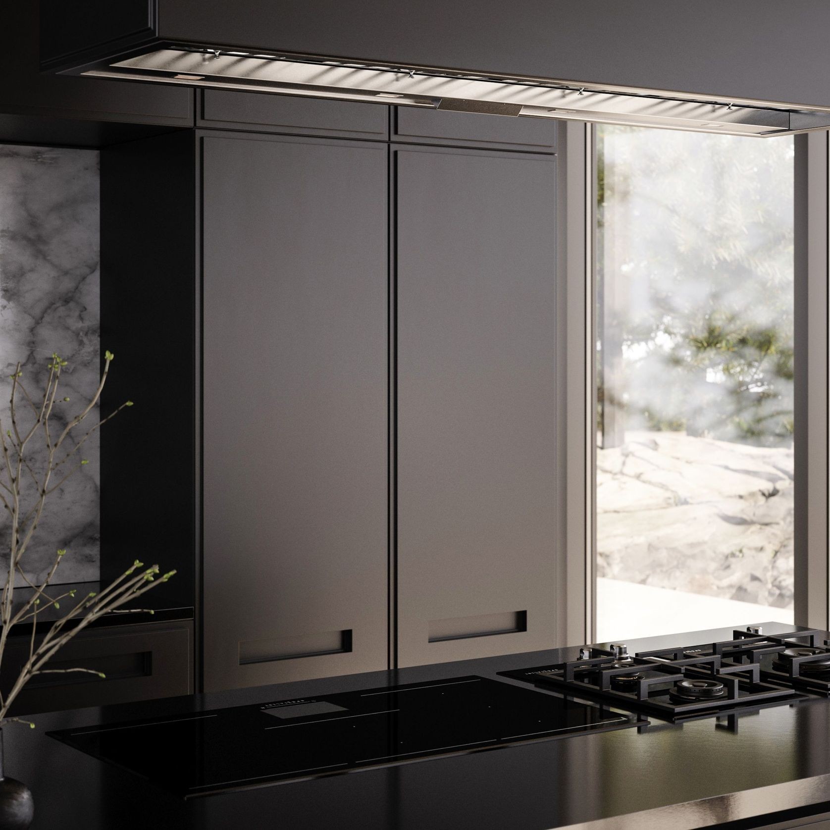 Monte Carlo 120 Super Deep Undermount Rangehood gallery detail image