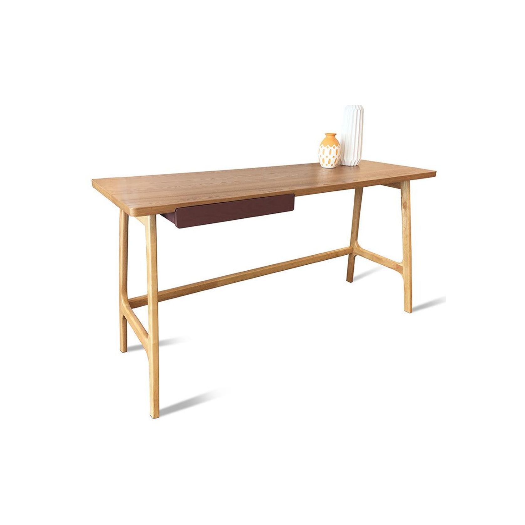 MOREY Study Desk Natural - Natural gallery detail image