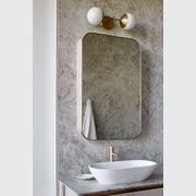 Oval Stone Basin Matte White Justina STB12 gallery detail image