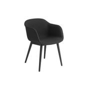 Fiber Armchair - Wood Base gallery detail image