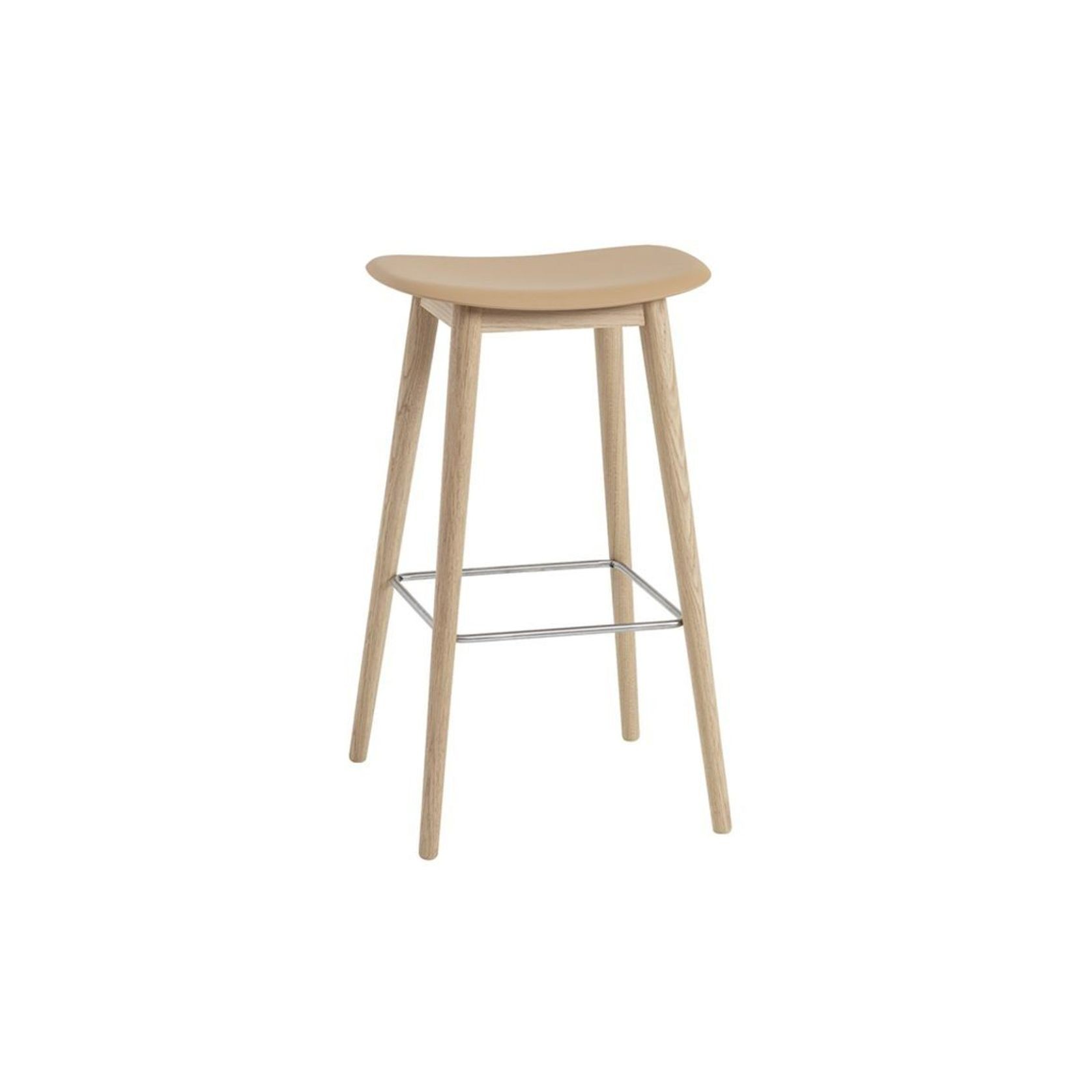 Fiber Barstool - Wood Base w/o Backrest gallery detail image