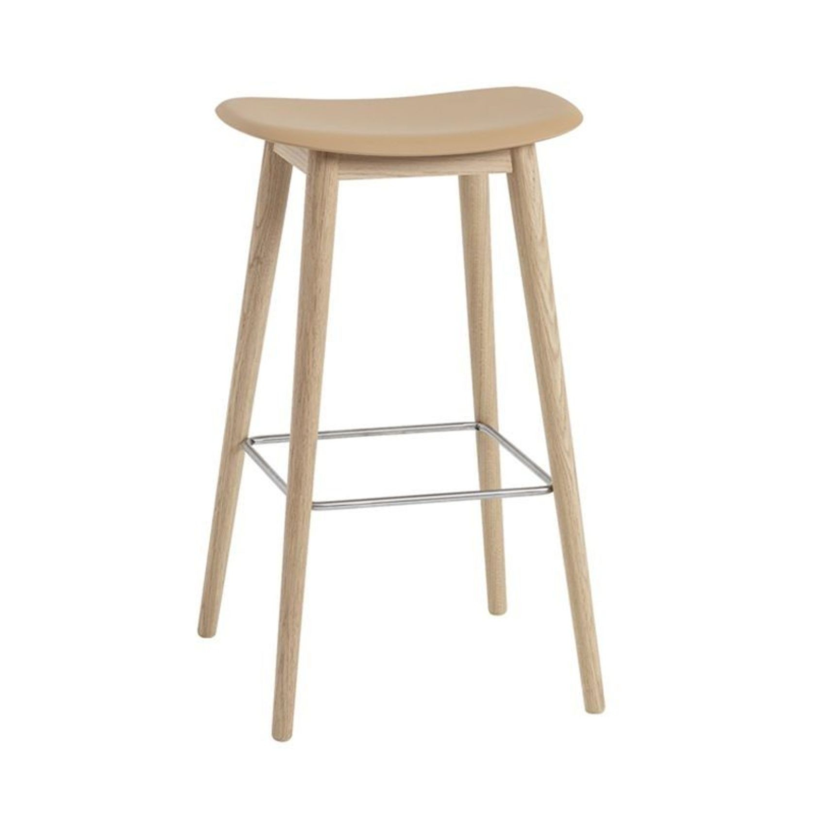 Fiber Barstool - Wood Base w/o Backrest gallery detail image