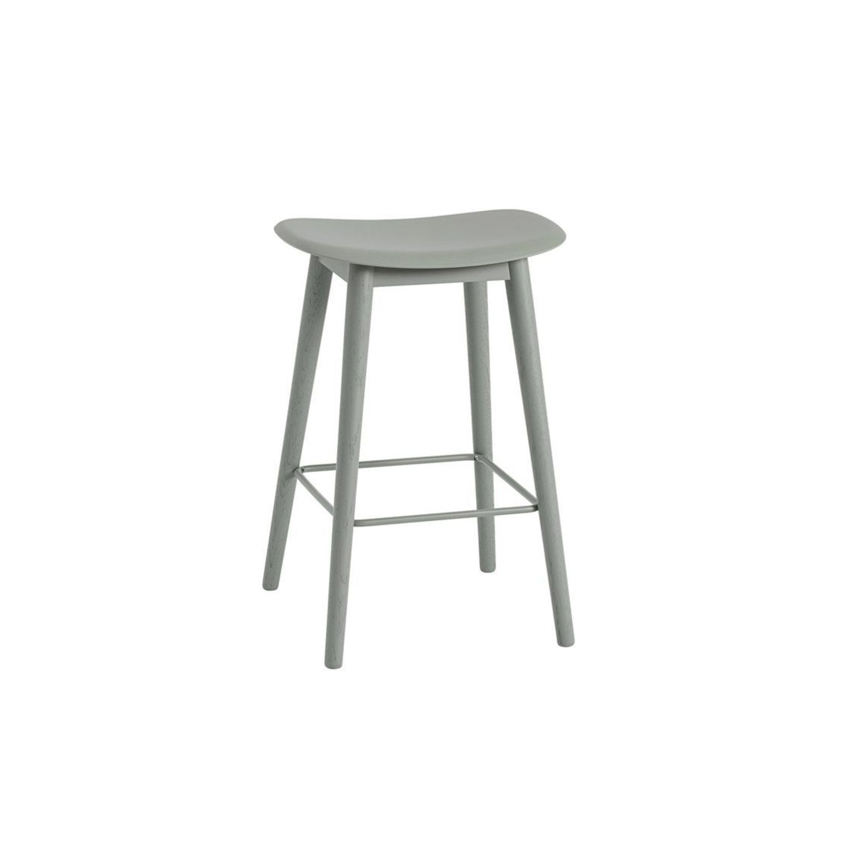 Fiber Barstool - Wood Base w/o Backrest gallery detail image