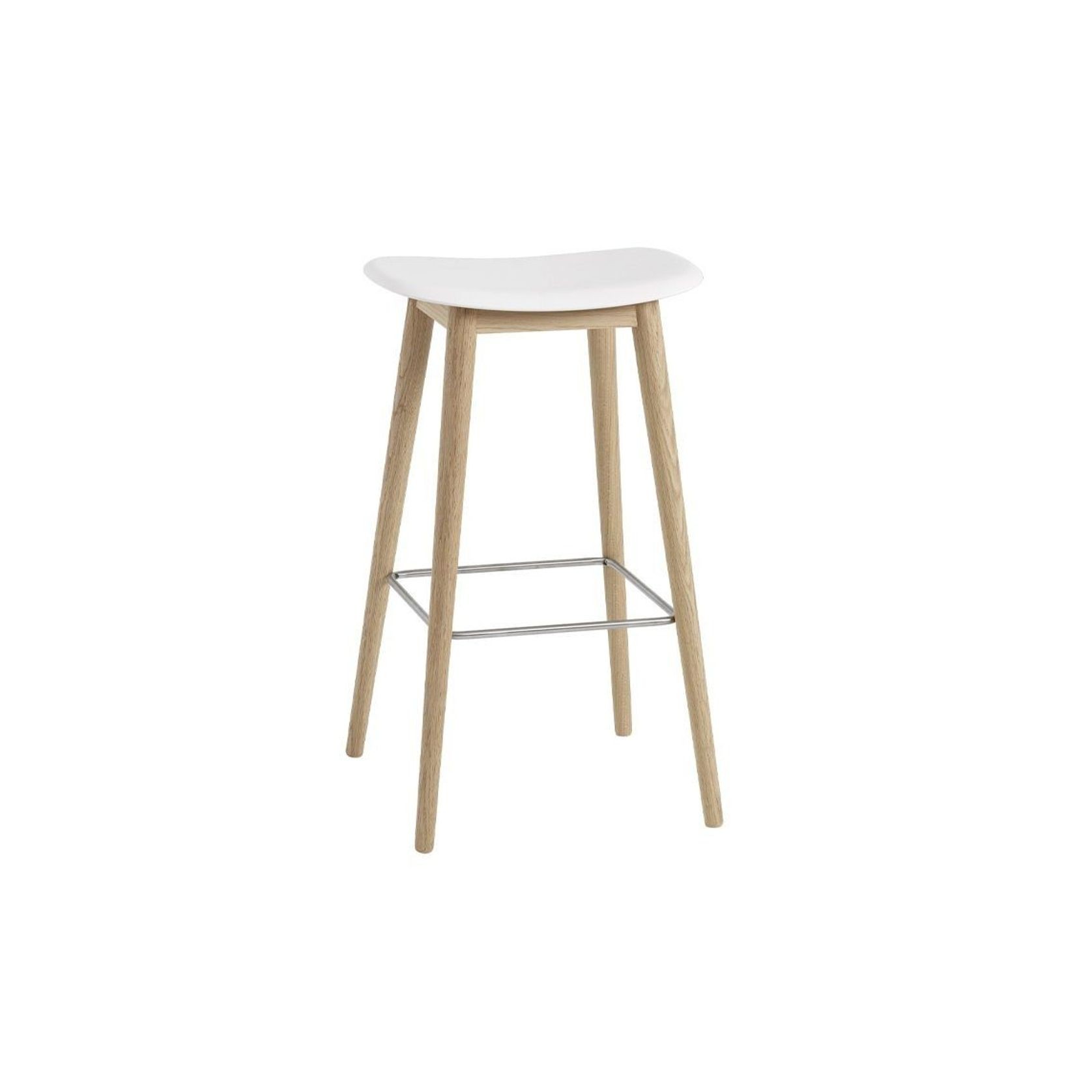 Fiber Barstool - Wood Base w/o Backrest gallery detail image