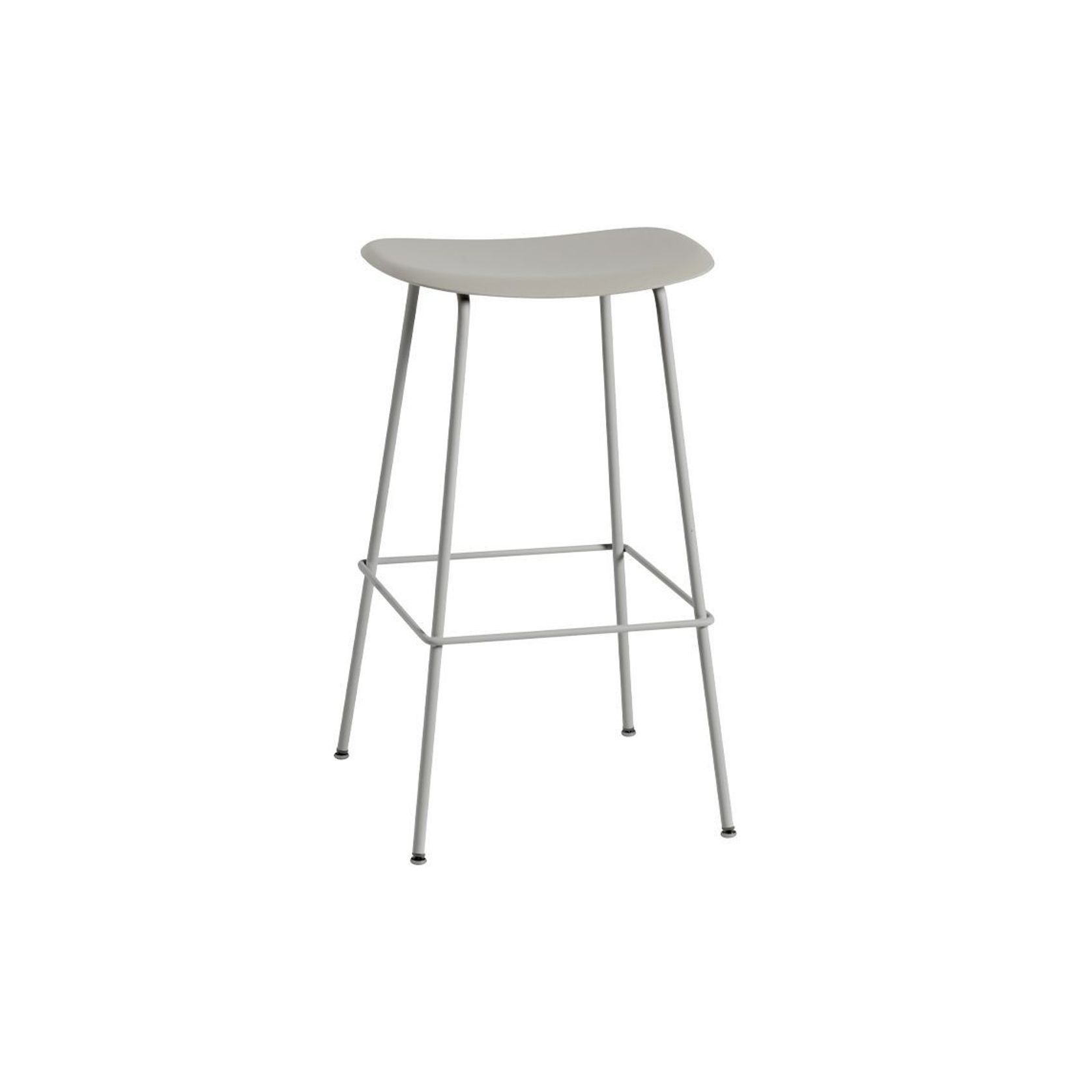 Fiber Barstool w/o Backrest - Tube Base gallery detail image