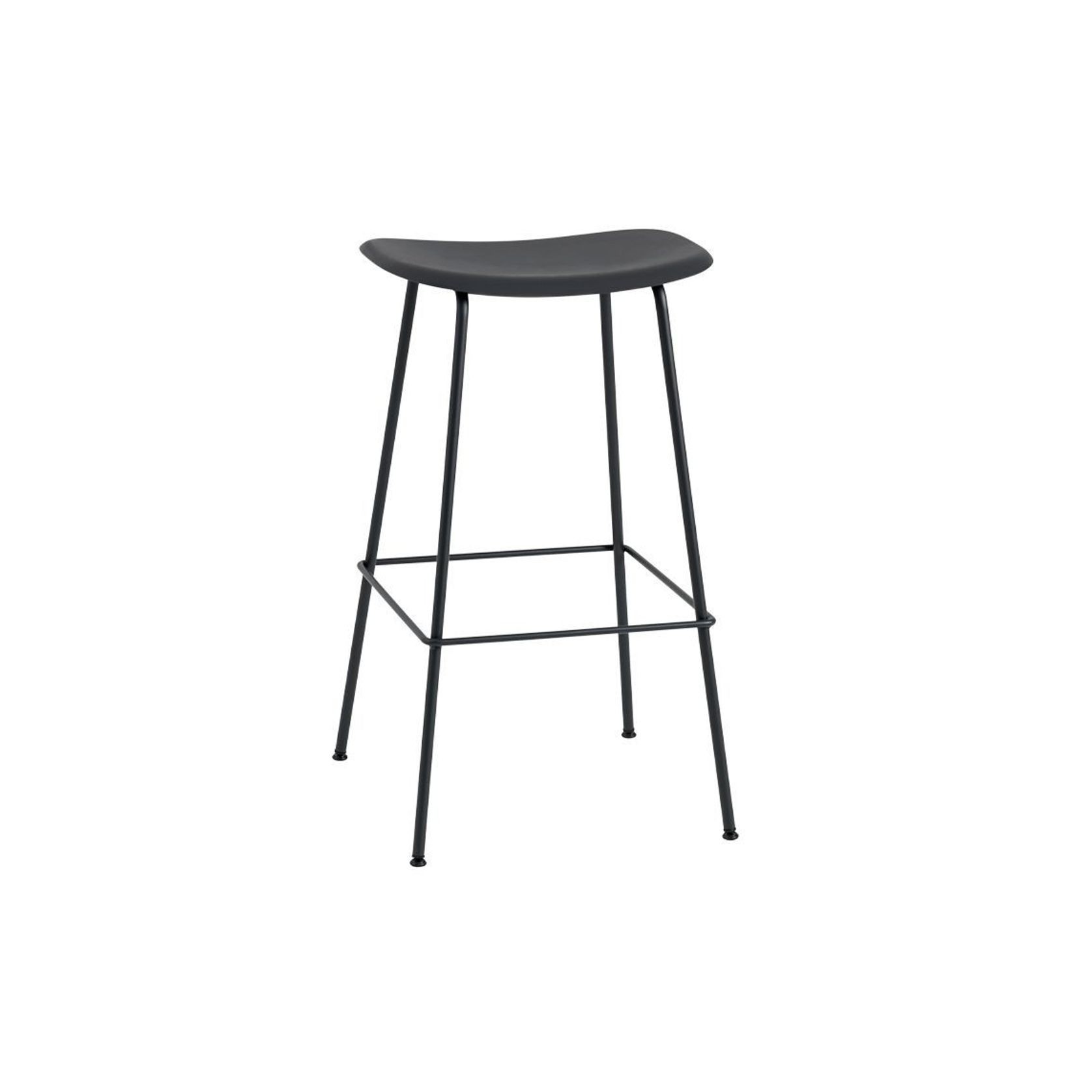 Fiber Barstool w/o Backrest - Tube Base gallery detail image