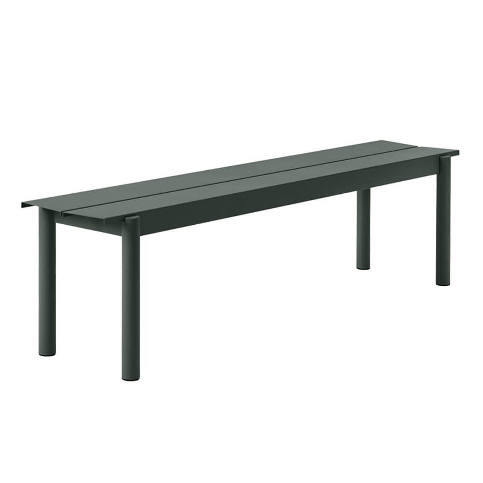 Linear Steel Bench gallery detail image