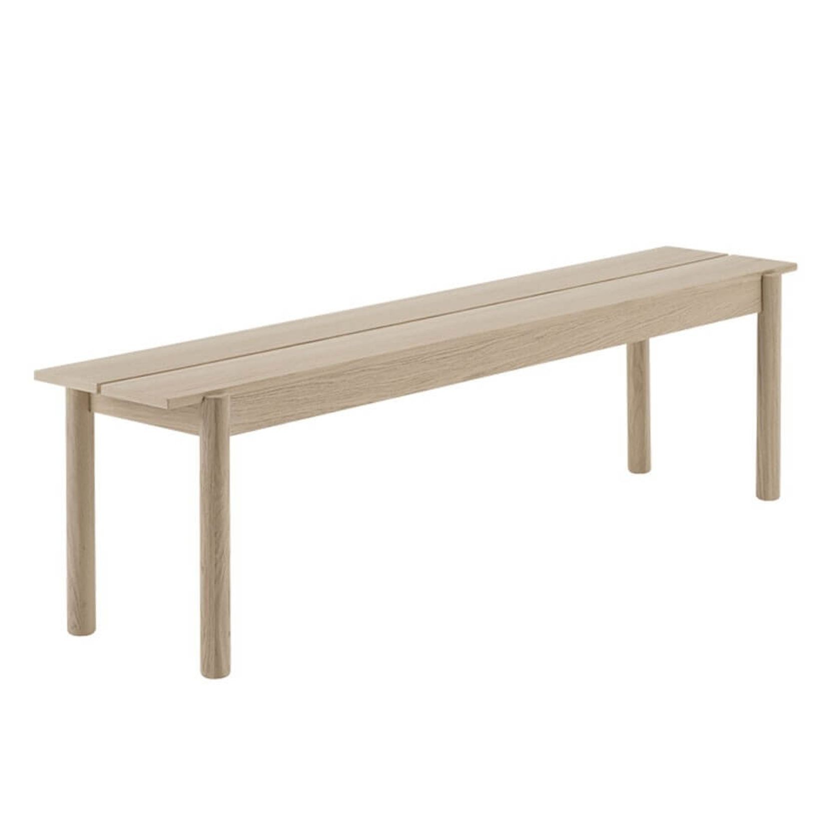 Linear Wood Bench gallery detail image