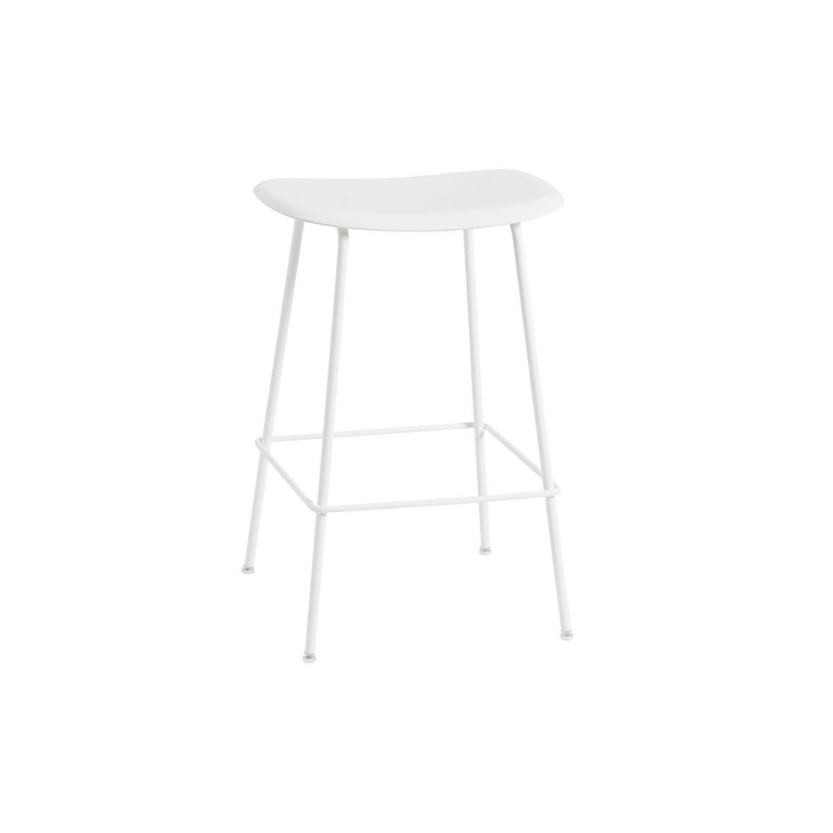 Fiber Counter Stool w/o Backrest - Tube Base gallery detail image