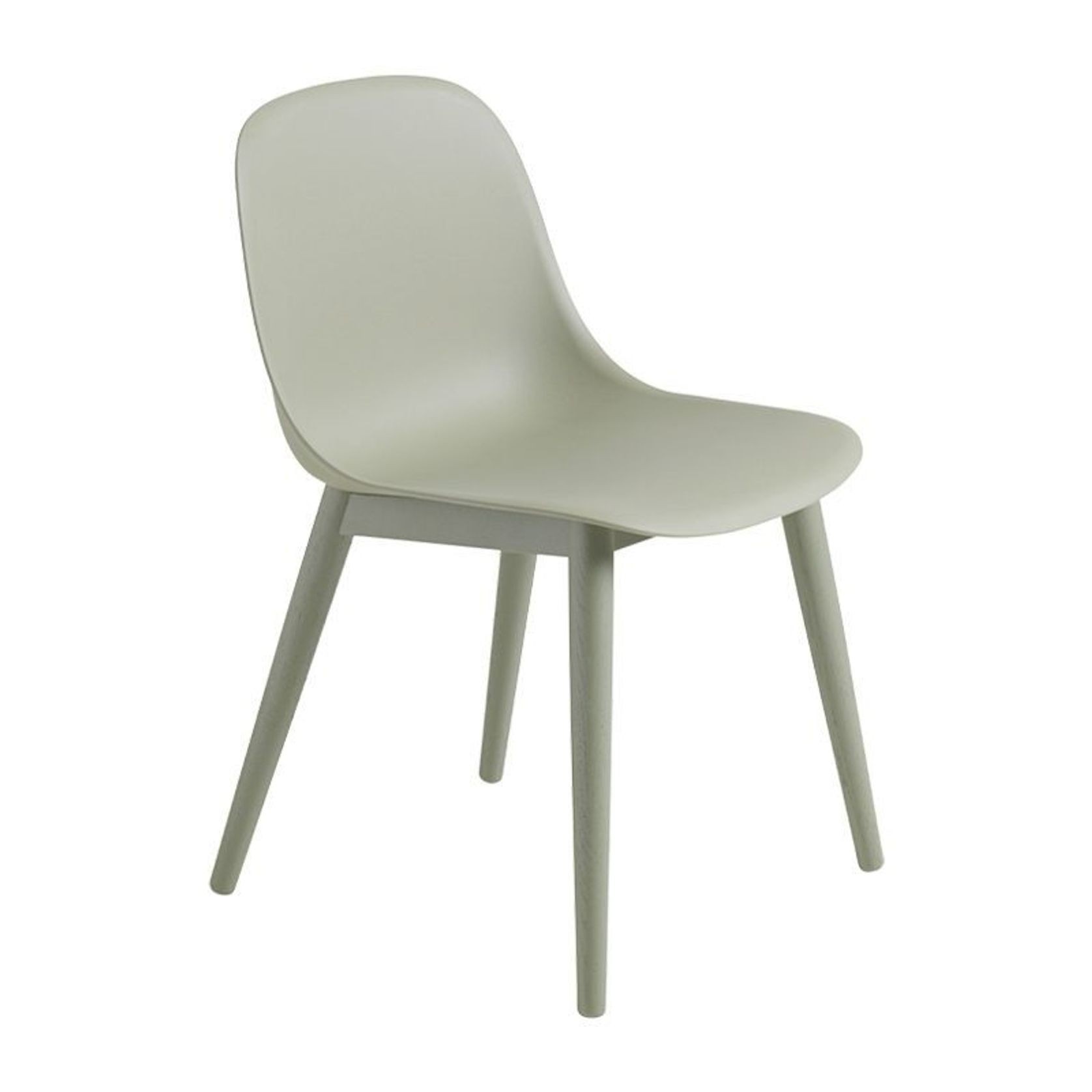 Fiber Side Chair - Wood Base gallery detail image