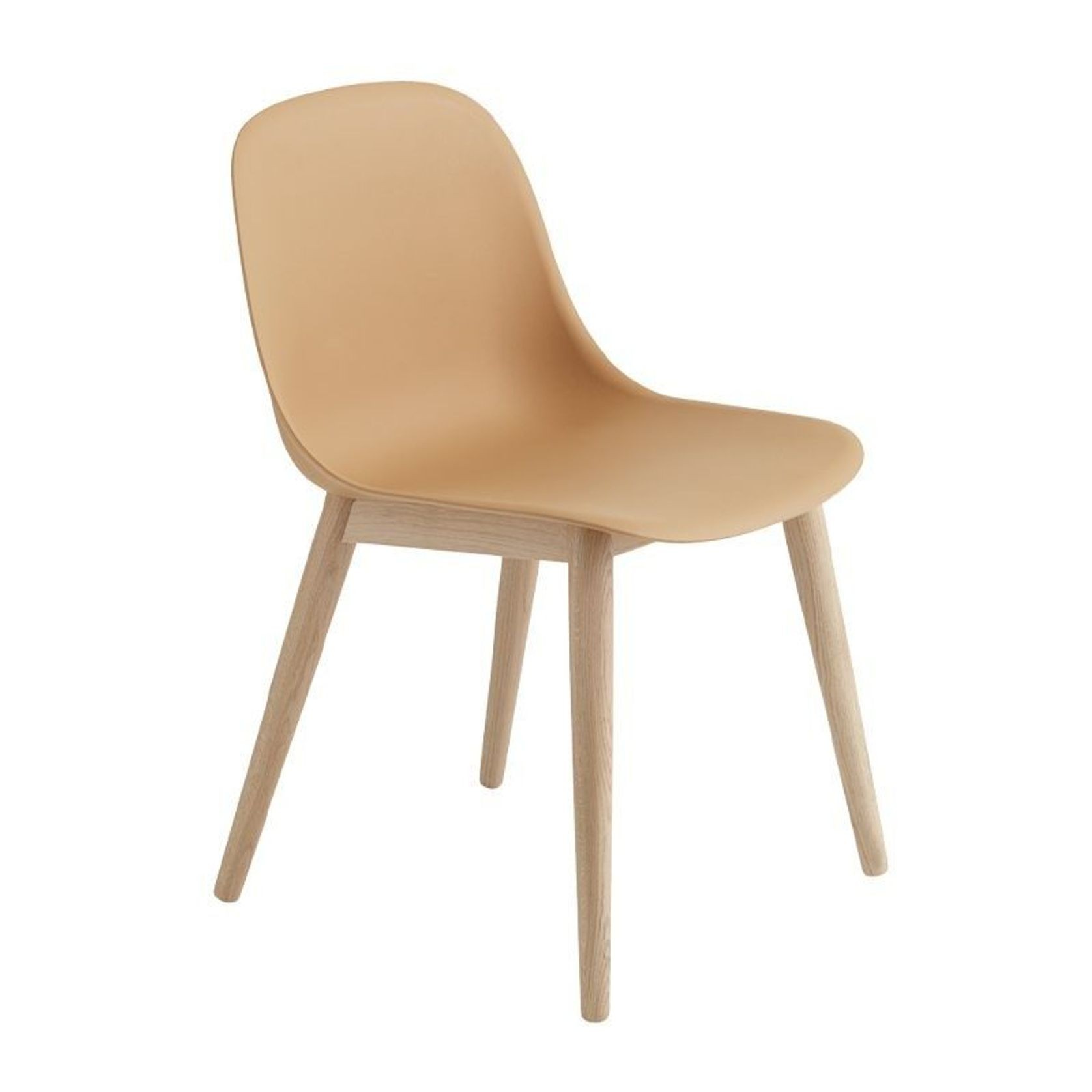 Fiber Side Chair - Wood Base gallery detail image