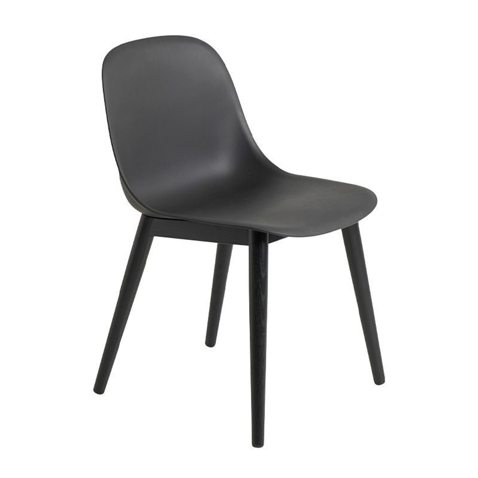 Fiber Side Chair - Wood Base gallery detail image