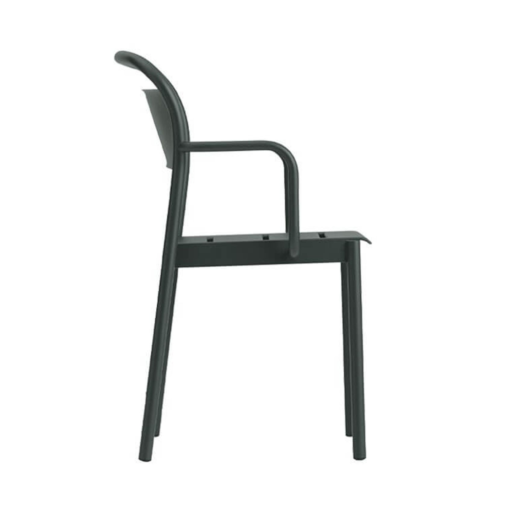 Linear Steel Armchair gallery detail image
