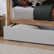 Myer Single Bunk Bed with Storage | Hardwood Frame gallery detail image