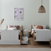 Myer Single Bunk Bed with Storage | Hardwood Frame gallery detail image