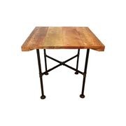 Solid Macrocarpa Cafe Table Top 750x750 gallery detail image