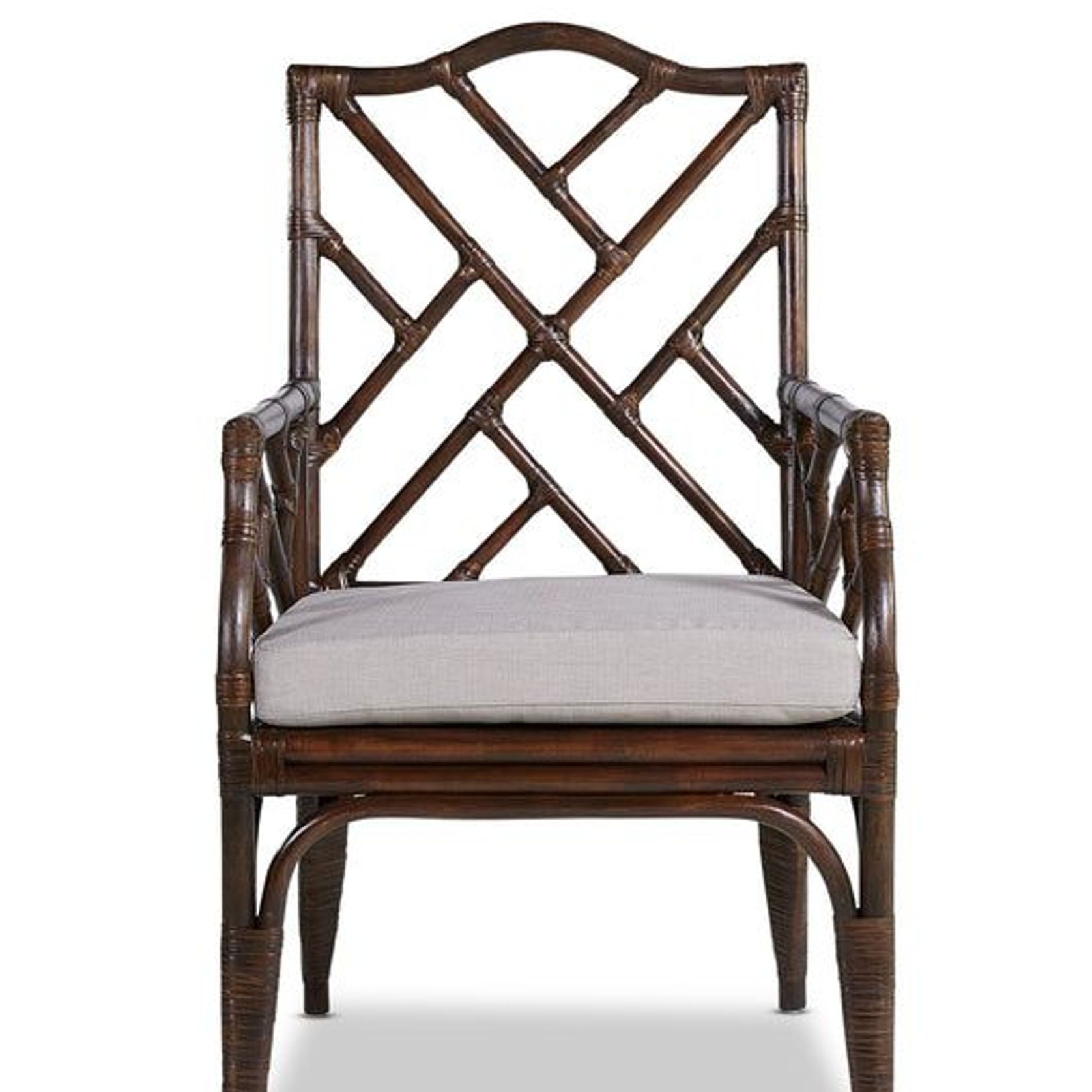 Chippendale Rattan Dining Armchair gallery detail image
