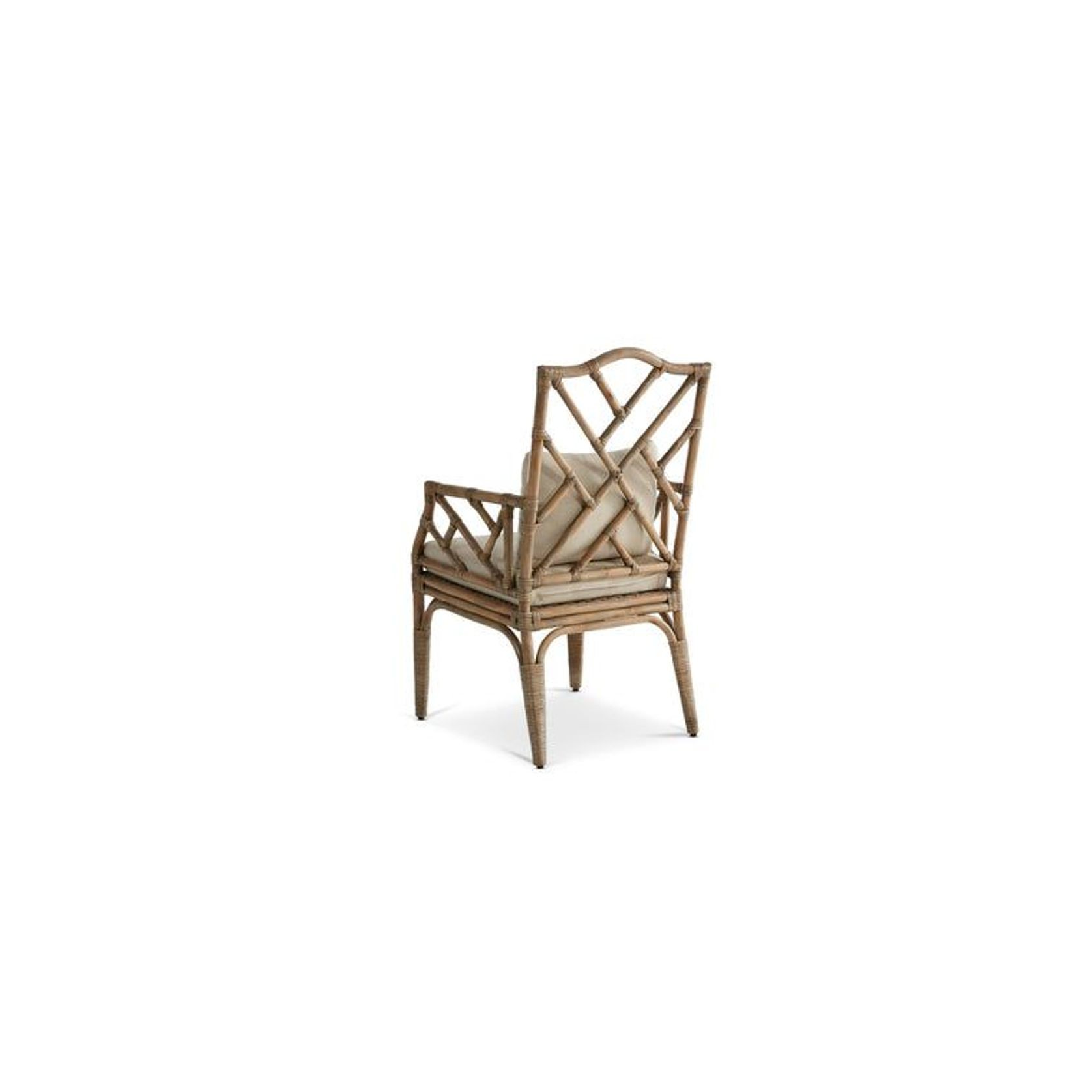 Chippendale Rattan Dining Armchair gallery detail image