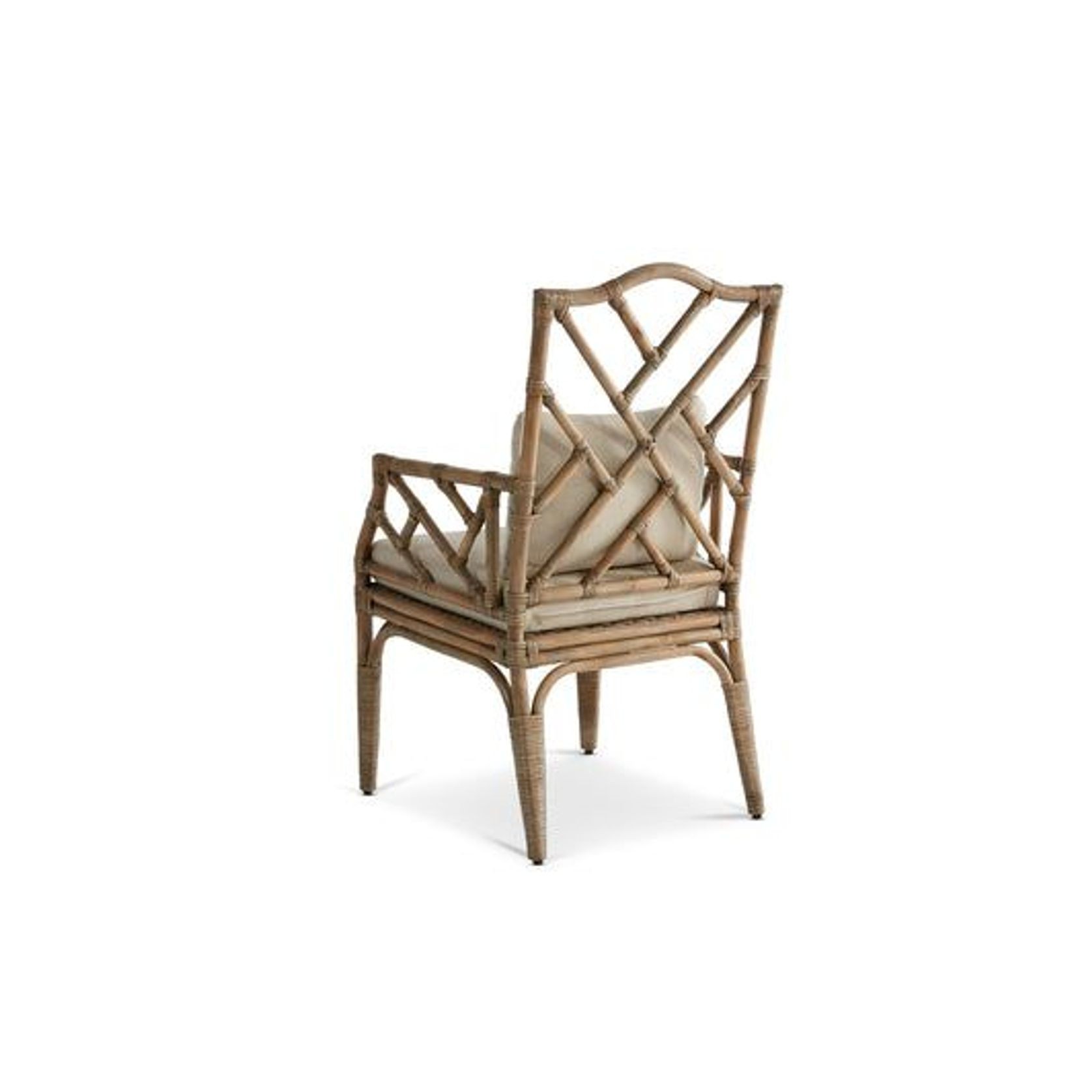 Chippendale Rattan Dining Armchair gallery detail image