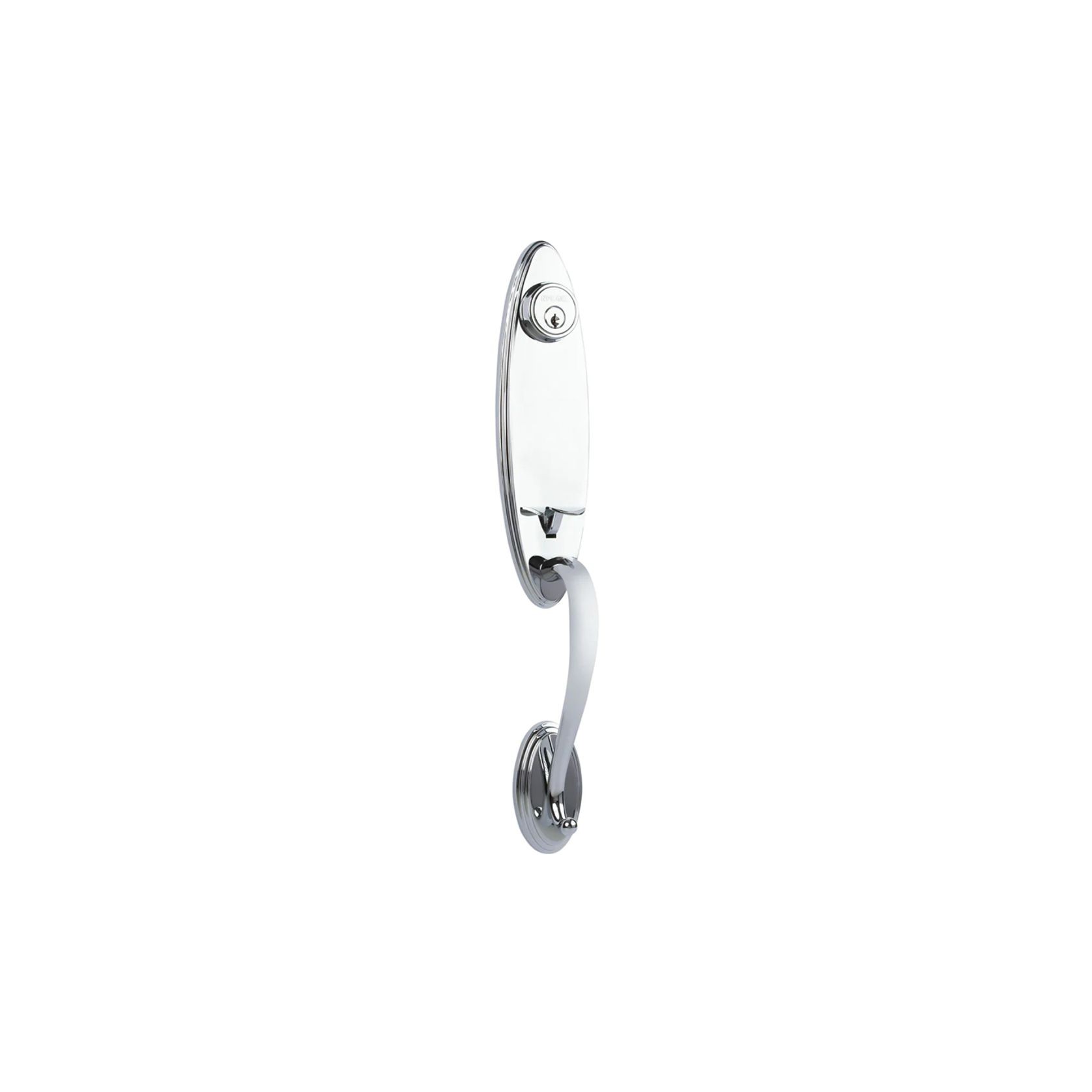 N2lok Loire Single Cylinder Entry Set Polished Chrome gallery detail image