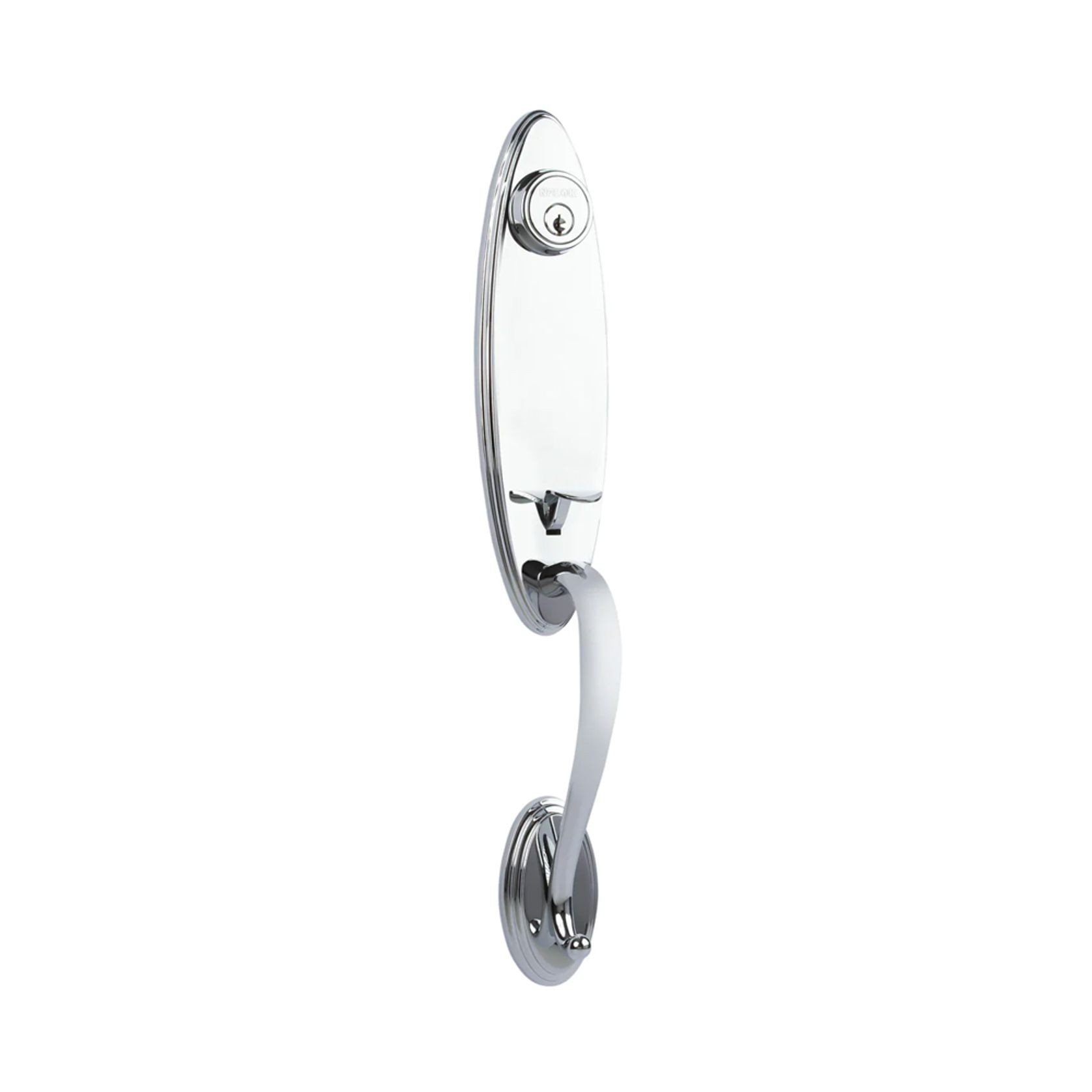 N2lok Loire Single Cylinder Entry Set Polished Chrome gallery detail image