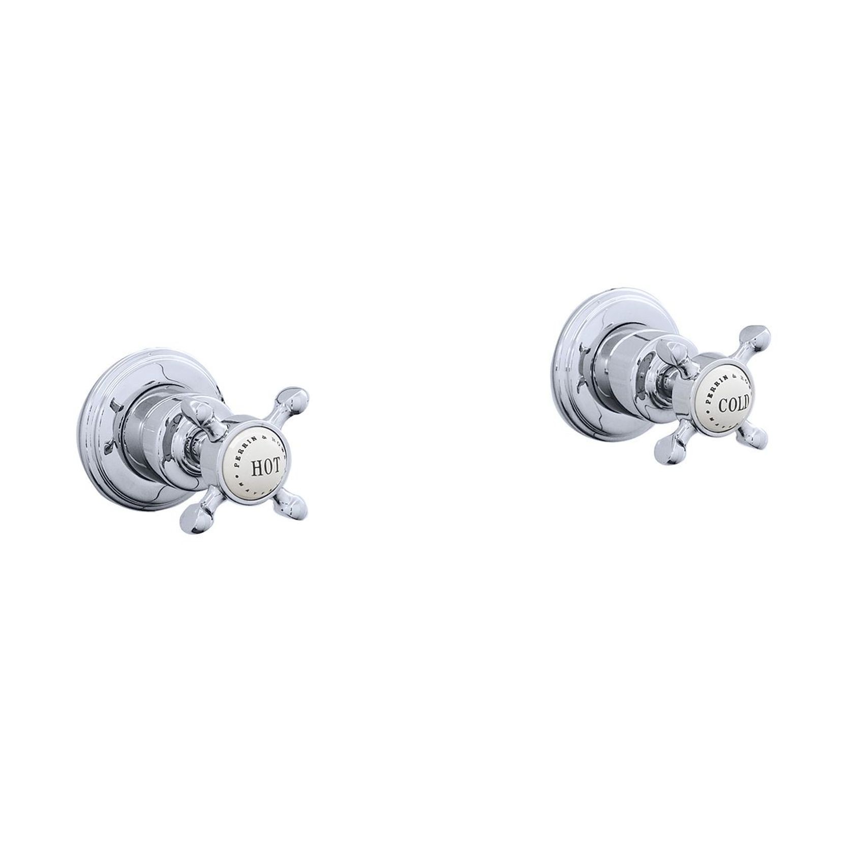 Bath | Shower Wall Valve Tap Set by Perrin & Rowe gallery detail image