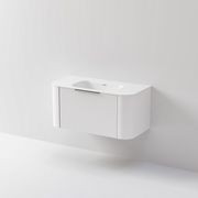Nature 1000 Vanity | Inset Basin & Pillar Drawer Front gallery detail image