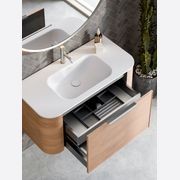 Nature 1000 Vanity | Inset Basin & Axel Drawer Front gallery detail image