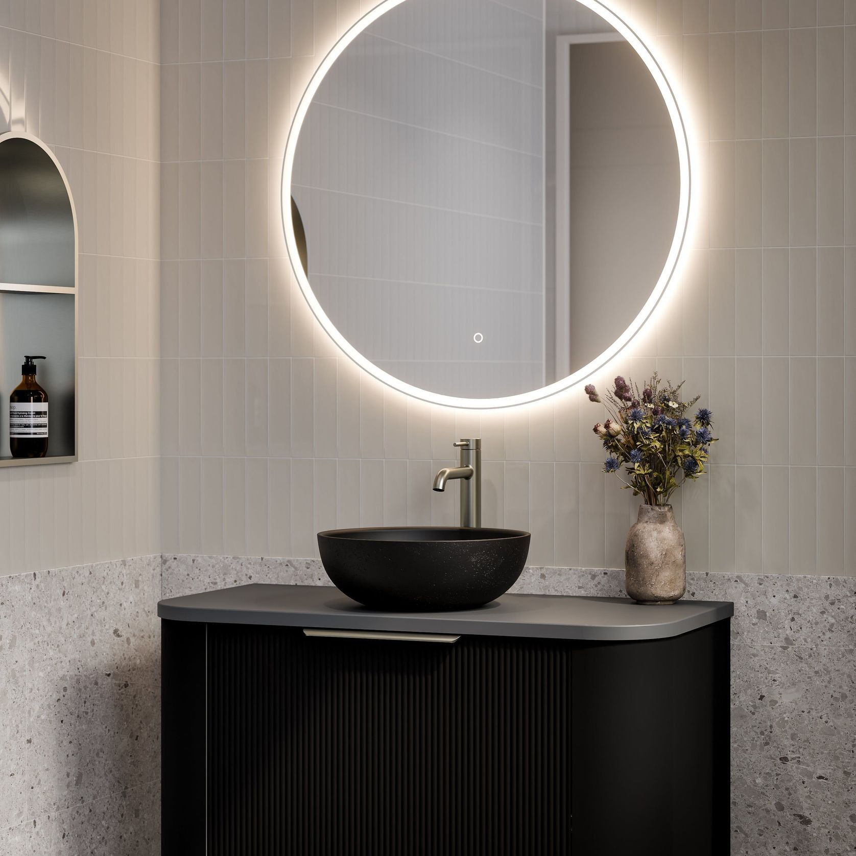 Nature 1200 Vanity | Inset Basin gallery detail image